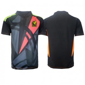 Meksiko Maalivahti Jalkapallovaatteet Kotipaita Copa America 2024 Lyhythihainen